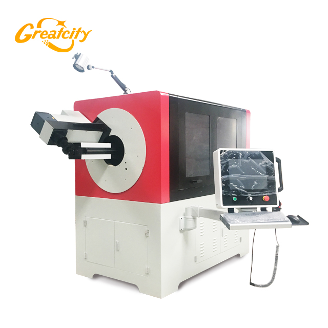 Máquina dobladora automática de alambre de acero CNC de alta precisión 3D