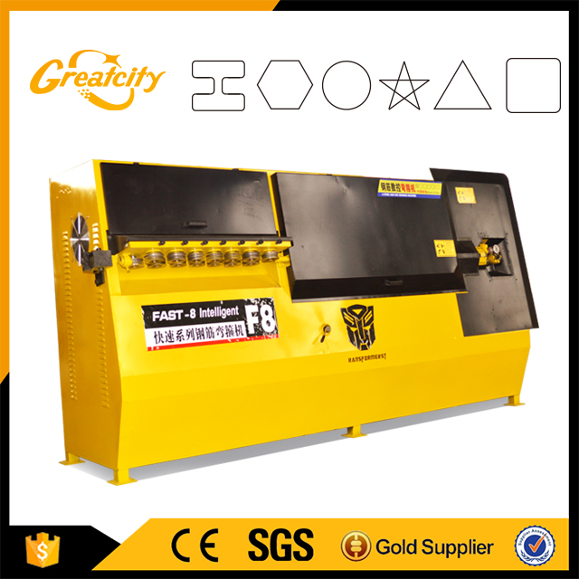 China de fábrica greatcity venta directa estribo barras de refuerzo máquina dobladora automática