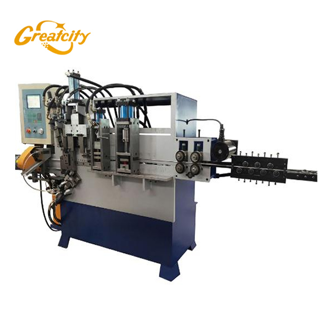 Venta directa de fábrica china Controlador CNC completamente automático Máquina formadora de marcos de rodillos de pintura, línea de producción de rodillos de pintura