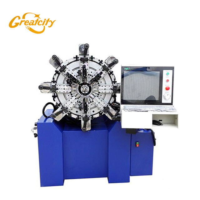 Máquina de fabricación de muelles CNC de 3 ejes automática de alta precisión